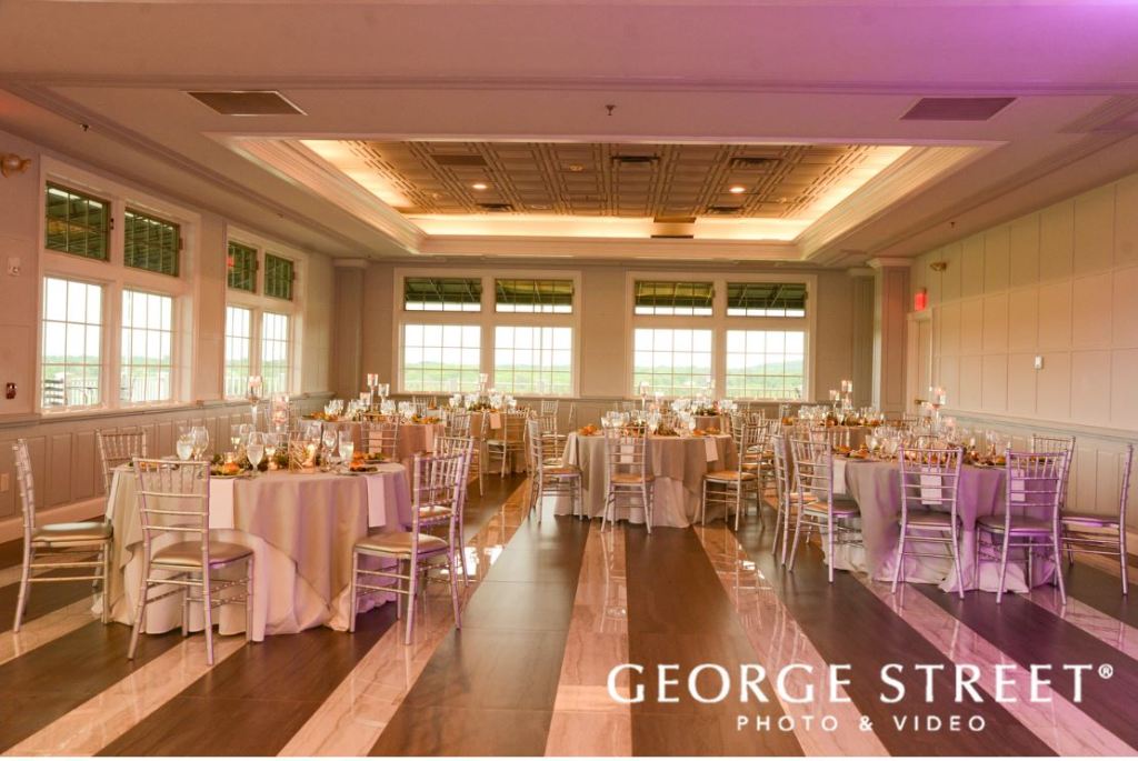 Beautiful banquet room  at Neshanic Valley Golf Course
