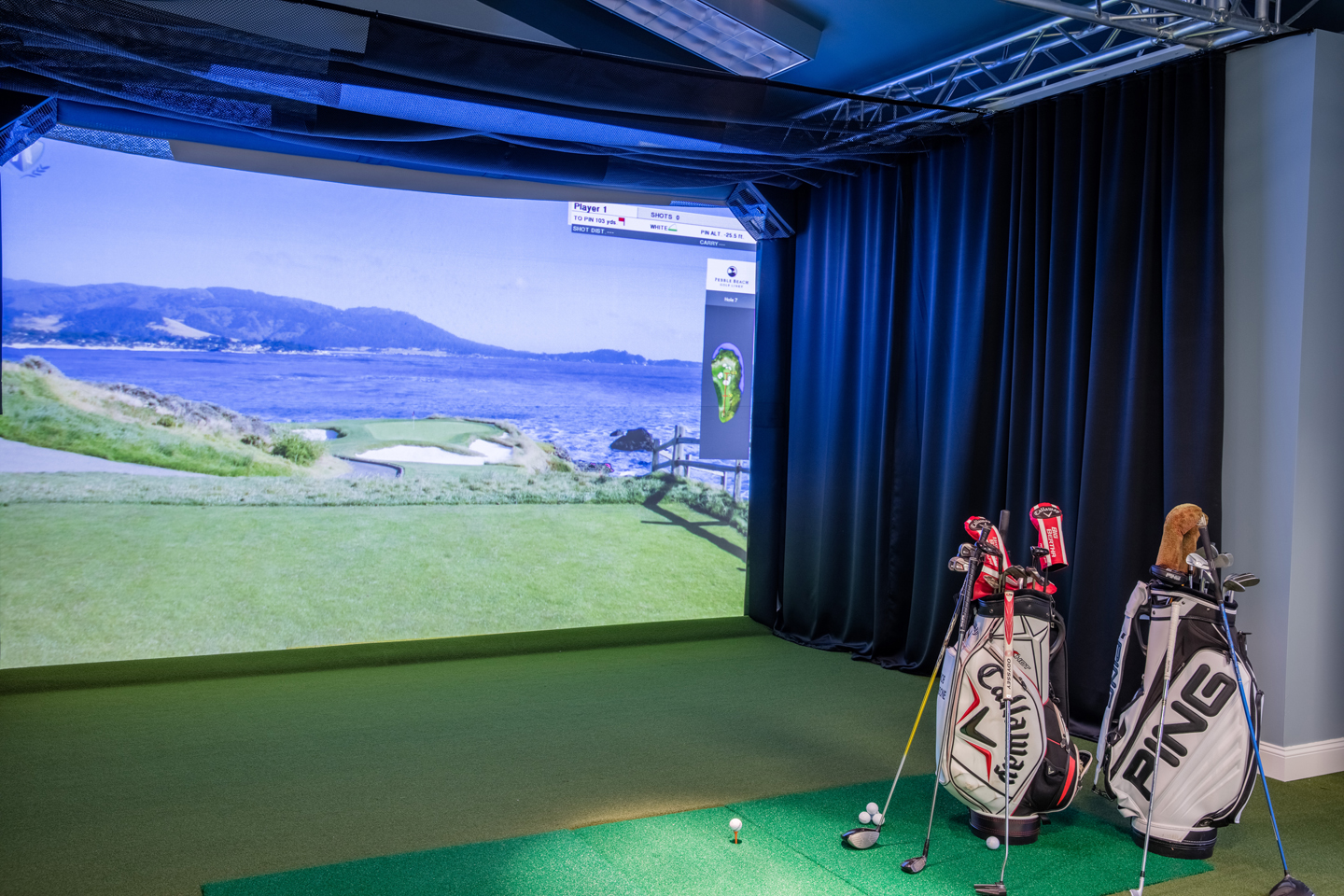 View of Learning Center indoor simulator