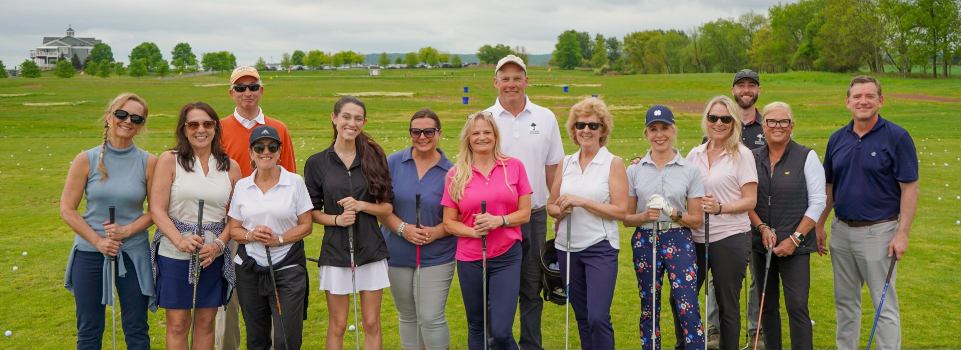 Golfers at Neshanic Valley Golf Course